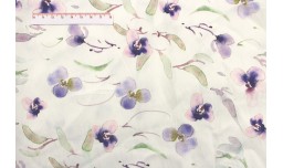 Штапель MUSLIN-Twill Принт 127 партия 2