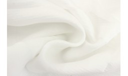 TENCEL Вуаль Жатая Белый партия 3