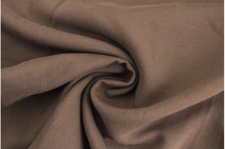 Штапель TWILL Одн коричневый-13