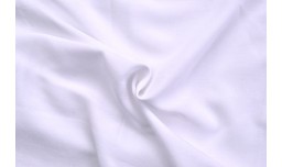 Штапель однотоний белый-15