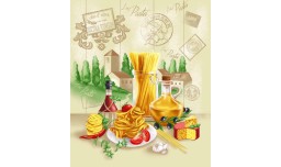 Рушник вафельний Україна 50 см La pasta